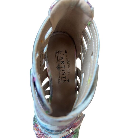 Spring Step L'Artiste Society Multi Strap Bootie Size EU 38 US 7.5-8 - Picture 11 of 13